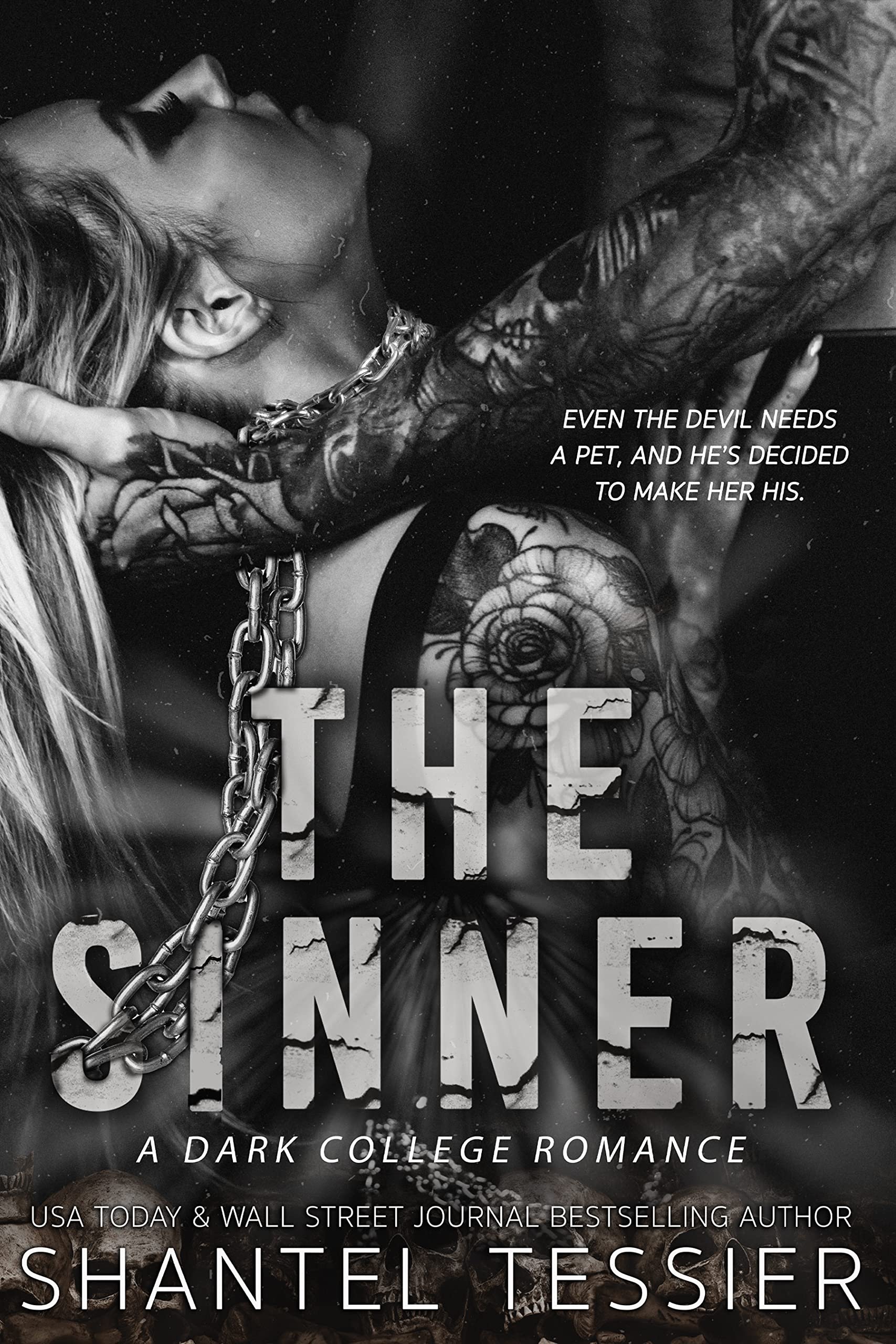 The Sinner: A Dark College Romance Cover